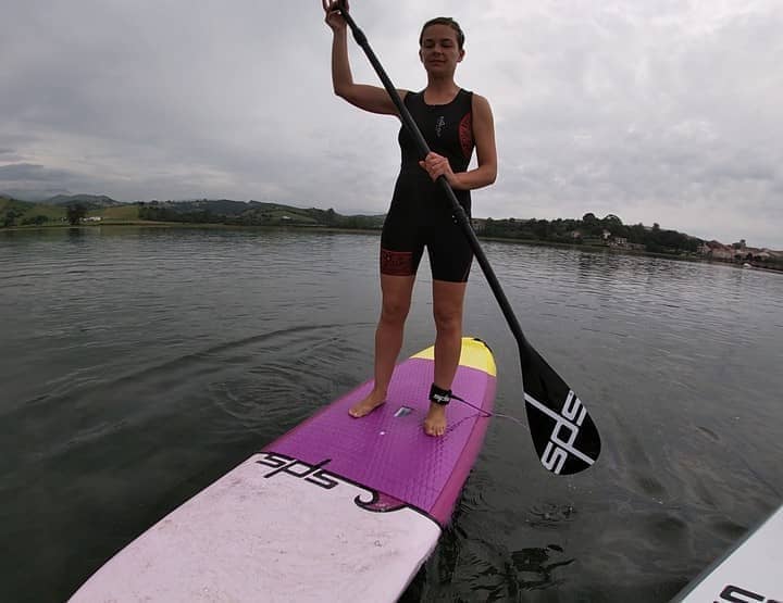 SI te gusta deslizarte con suavidad, desplazarte a lo largo de la tabla, la Long Sup es tu tabla.